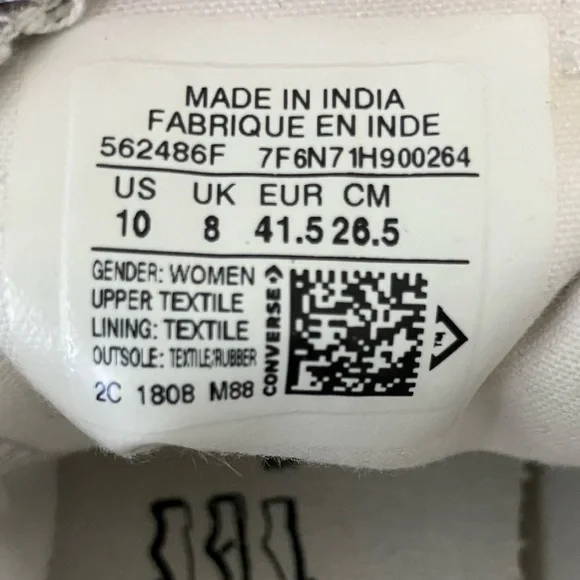 Converse All Star Double Tongue Sneakers - Picture 9 of 9